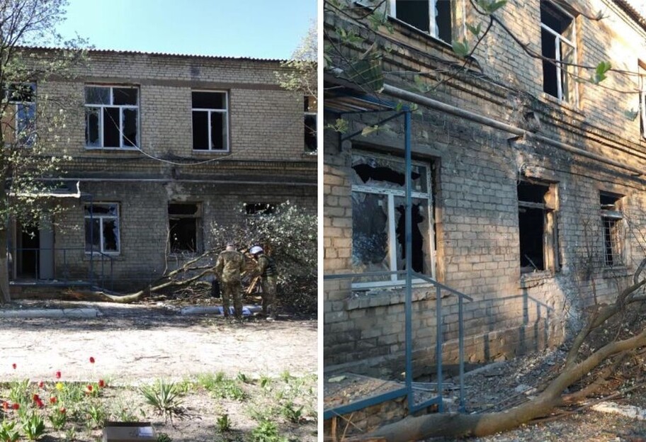 Война на Донбассе - боевики обстреляли больницу в Красногоровке- фото - фото 1
