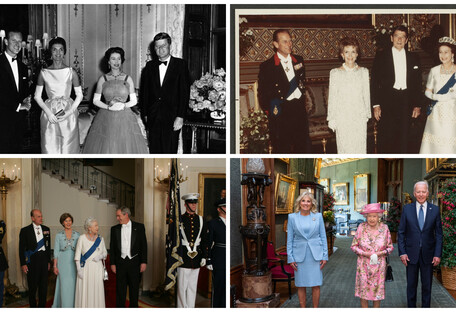 Конец эпохи: появились архивные фото Елизаветы II и 14 президентов США