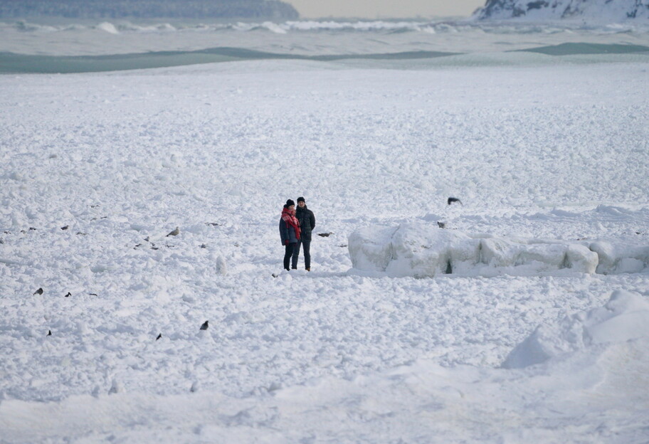 Балтийское море замерзло - видео - фото 1