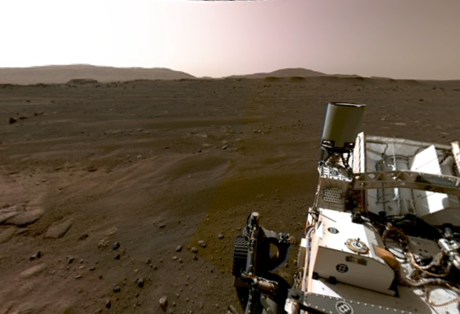 Марсохід Персеверанс надіслав на Землю панорамний вид Червоної планети - відео - фото 1