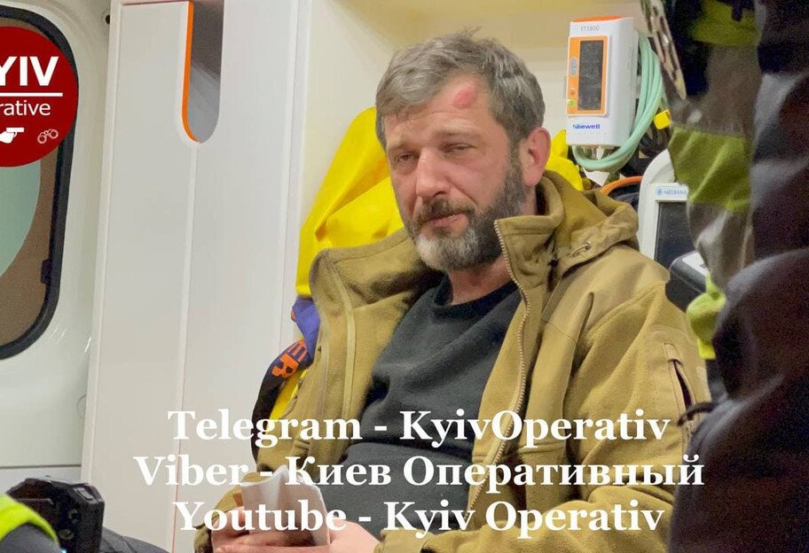 В Киеве пьяный журналист совершил двойное ДТП - фото, видео - фото 1