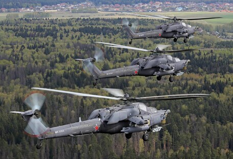 Россияне пугают боевыми вертолетами на границе - в Украине ответили