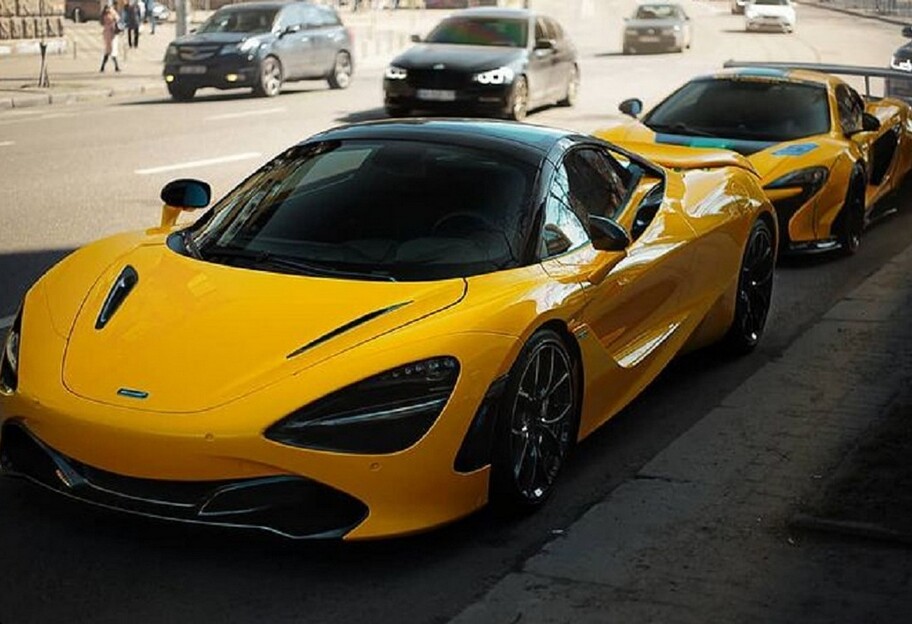 Два суперкари McLaren помітили у Києві - фото - фото 1