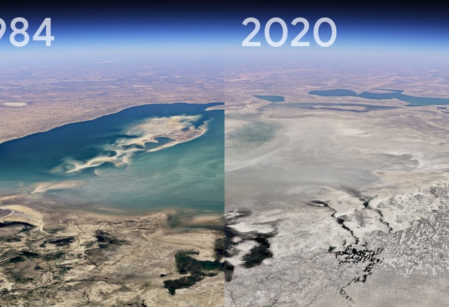 На Google Earth показали, как изменилась планета с 1984 года – видео - фото 1