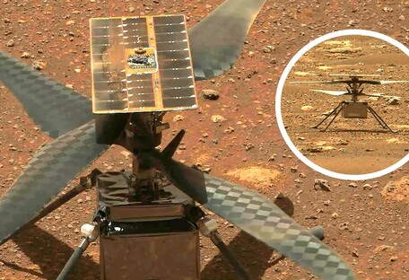 NASA запустило на Марсе вертолет: первое видео полета