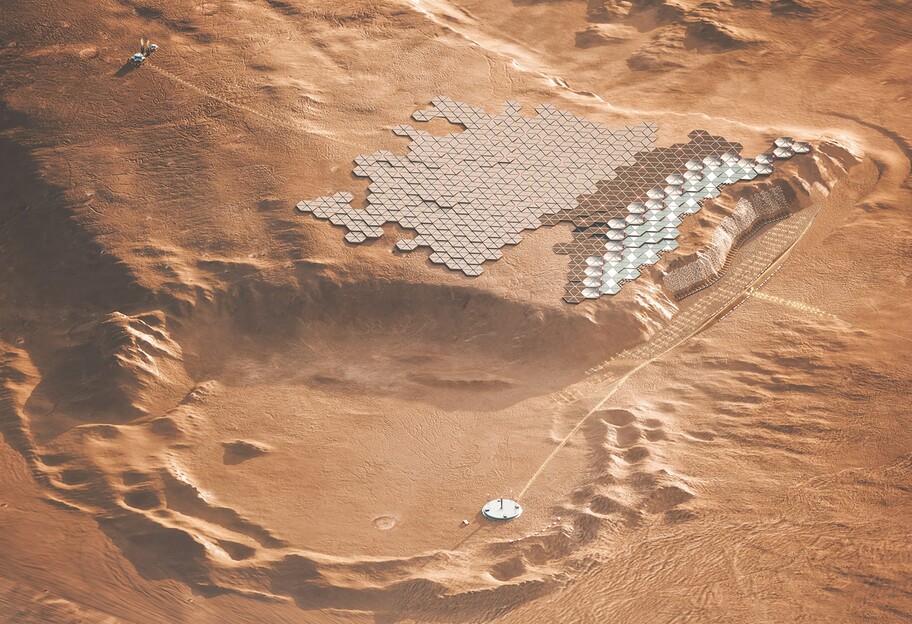 Жизнь на Марсе – архитекторы показали пять городов - фото - фото 1