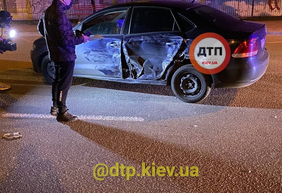Погоня в Киеве - нарушитель устроил ДТП, пытаясь скрыться - фото - фото 1