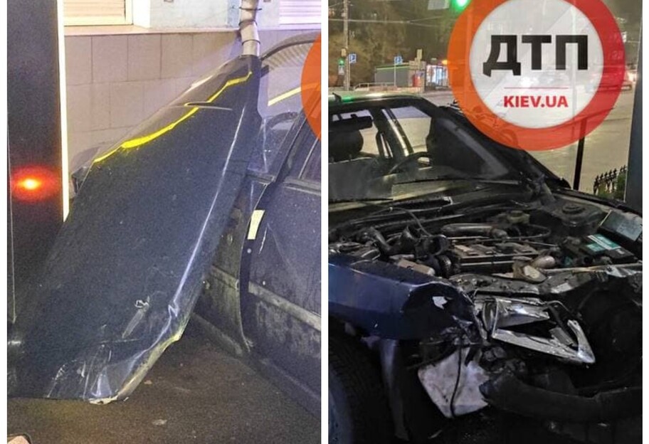 ДТП в Киеве - водитель разбил два автомобиля и врезался в ломбард - фото - фото 1