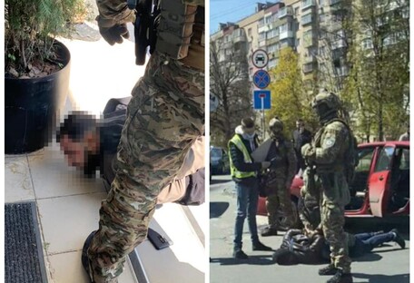 Во время спецоперации в центре Киева задержали иностранцев, «выбивавших долги» (фото)