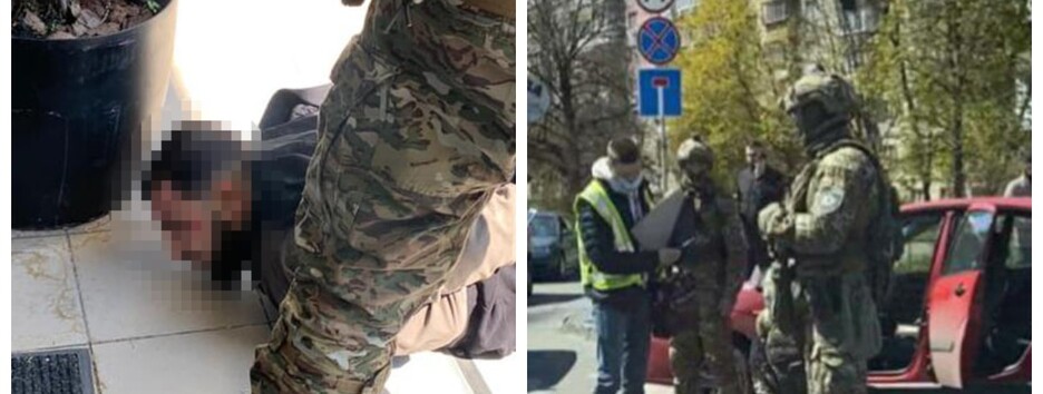 Під час спецоперації в центрі Києва затримали іноземців, які «вибивали борги» (фото)