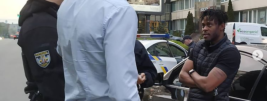 В Киеве задержали нетрезвого водителя-иностранца (видео)