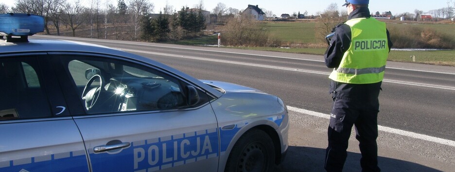 Поліцейські в Польщі влаштували погоню за п'яними українцями