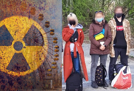 Сталкеры из России и Украины хотели попасть в Чернобыльскую зону