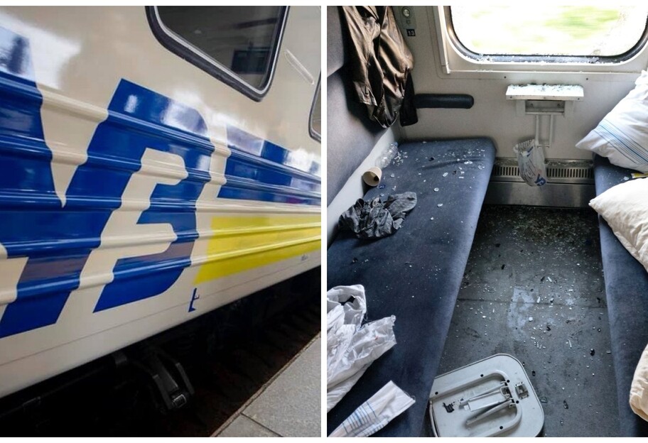 Пасажир влаштував погром в купе поїзда Київ Трускавець - фото - фото 1