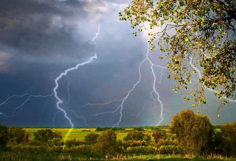 Погода в Україні - 17 травня очікуються грозові дощі та град - карта - фото 1