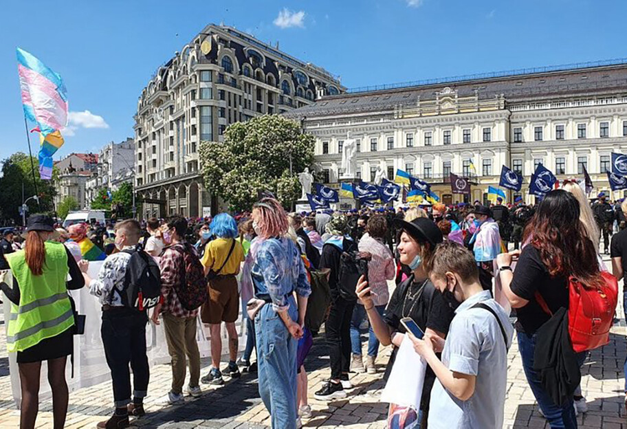 Транс-Марш у Києві відбувся 22 травня - не обійшлося без провокацій - фото - фото 1