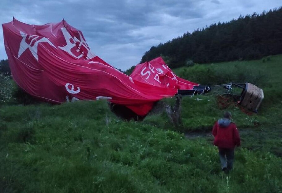 Упал воздушный шар - подробности трагедии в Каменец-Подольском - видео - фото 1
