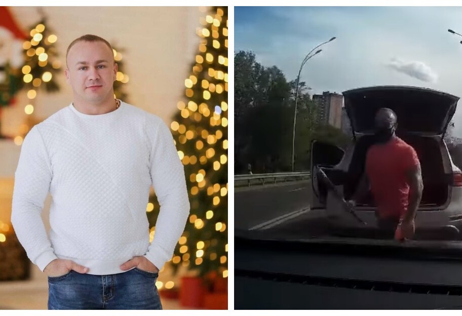 Євген Менесенко напав з битою на авто в Києві - він розкаявся, фото і подробиці - фото 1