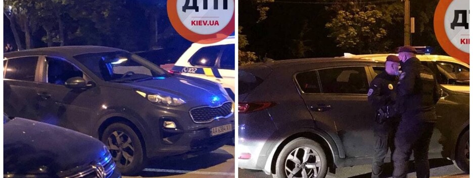 В Киеве иностранцы устроили стрельбу, ДТП и погоню с полицией (фото)