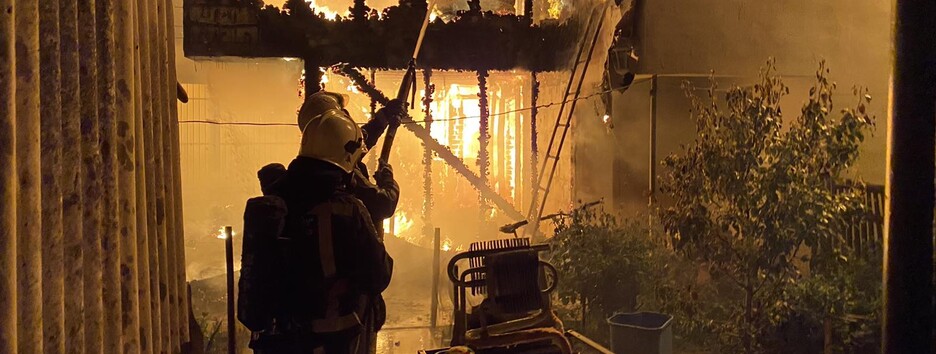 На Киевщине в пожаре погиб ребенок (фото)