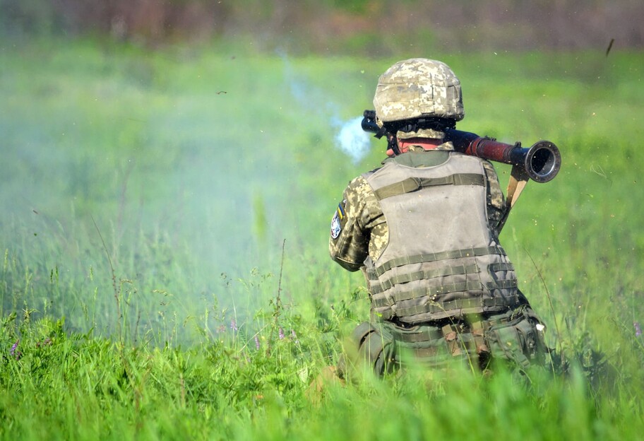 Війна на Донбасі - ЗСУ завдали удару у відповідь, відео з безпілотника - фото 1