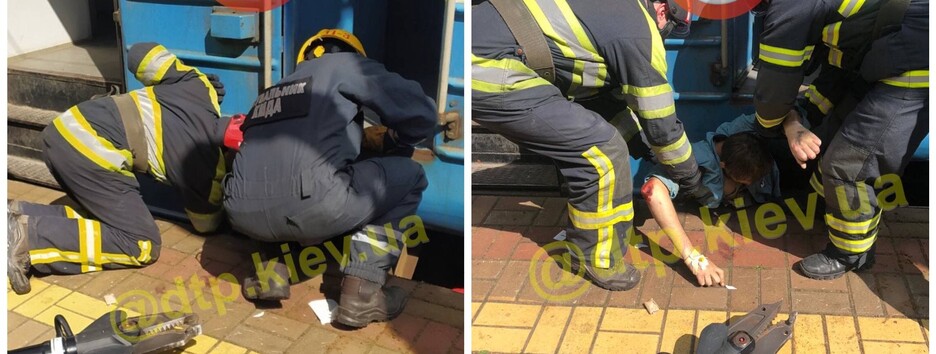 У Києві чоловіка затиснуло між поїздом і платформою, він загинув (фото)