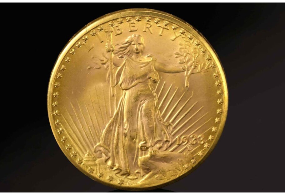 Монета Подвійний орел пішла на аукціоні за 18 млн доларів - фото - фото 1