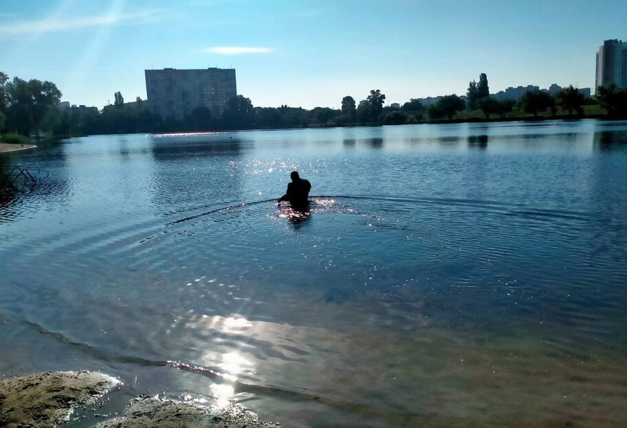 В Киеве 13 июня из озера достали труп женщины - фото 1