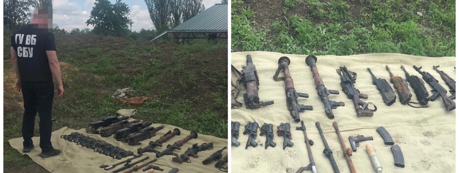 Военные в Донецкой области пытались украсть оружие из части (видео)