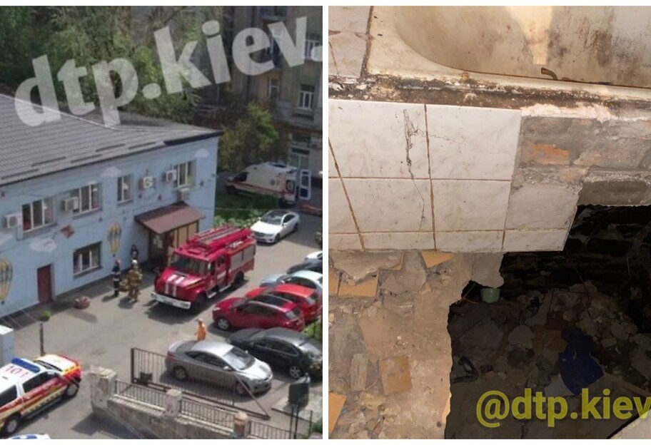 Обрушился пол в центре Киева - подробности инцидента  - фото 1