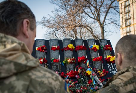 Панихида по героям Небесной сотни