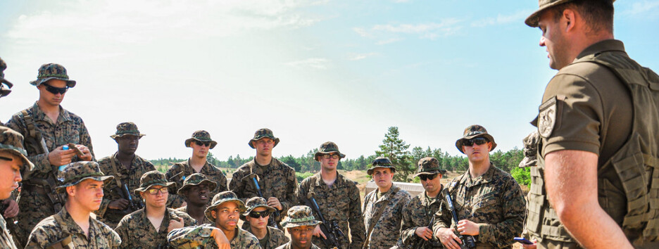 Бойцы НАТО в степях Украины: новые фото масштабных учений 