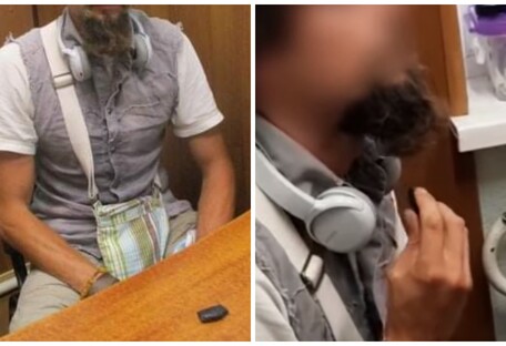 Собака пограничников нашла наркотики в бороде у путешественника (видео)