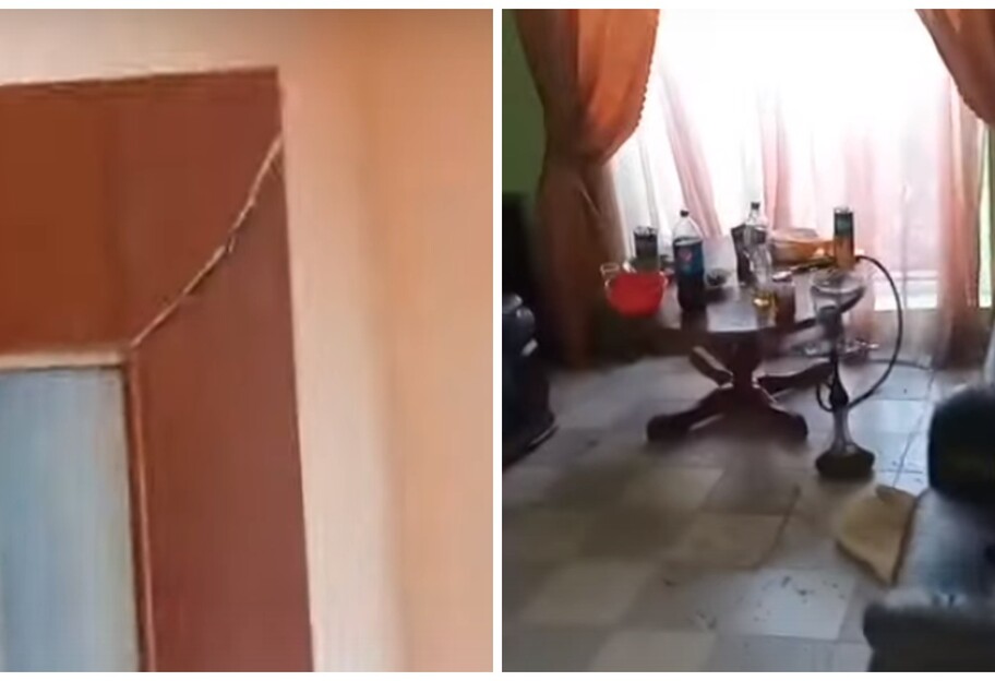 Туристы в Коблево устроили погром в номере базы отдыха - видео - фото 1
