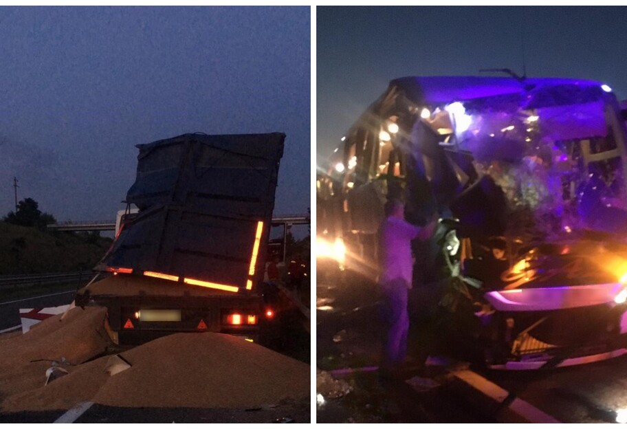 Автобус врезался в грузовик в Одесской области - подробности смертельного ДТП - фото - фото 1