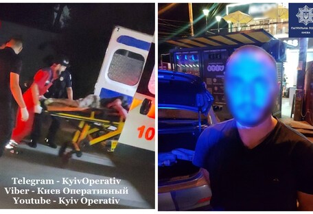 В Киеве таксист ударил ножом пассажира из США, а под Киевом порезали таксиста (фото)