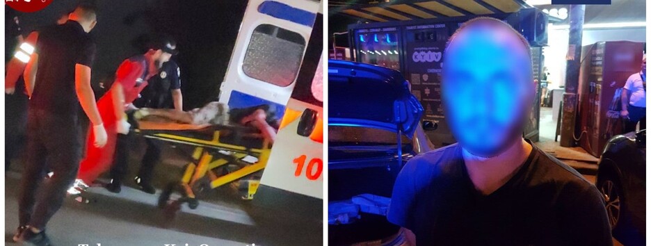 У Києві таксист ударив ножем пасажира з США, а під Києвом порізали таксиста (фото)