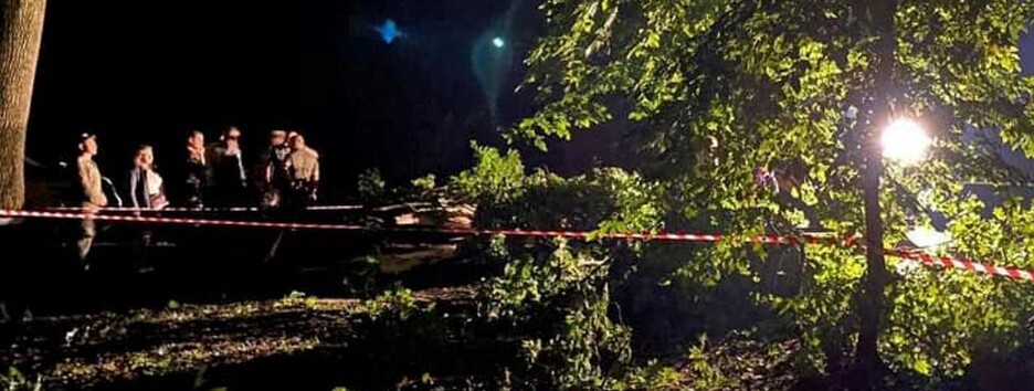 Смертельний буревій: у Львові у парку загинули дві людини (фото)