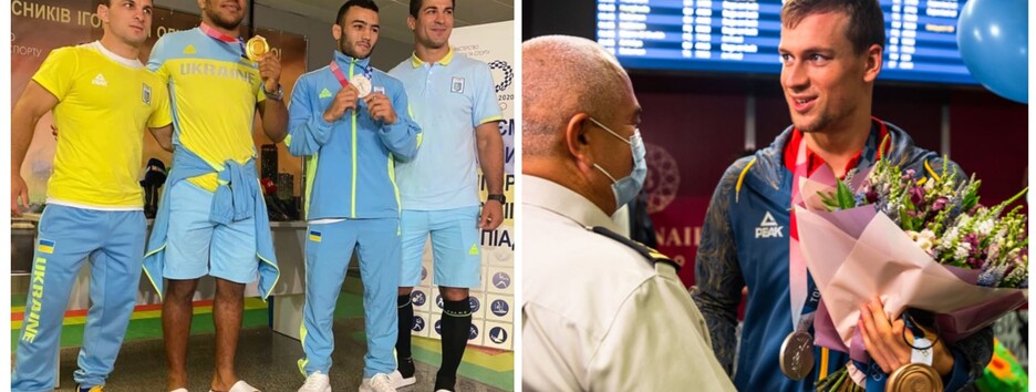 Слезы победы: героев Олимпиады ярко встретили в Украине (фото)