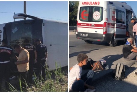 У Туреччині знову сталася ДТП з автобусом: більше 30 постраждалих