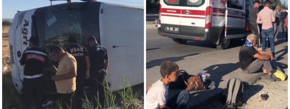 У Туреччині знову сталася ДТП з автобусом: більше 30 постраждалих