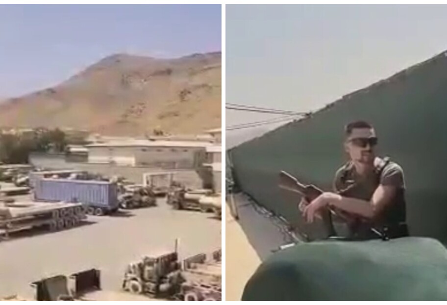 Захват тюрьмы талибами в Кабуле сняли на видео украинцы из ЧВК - фото 1