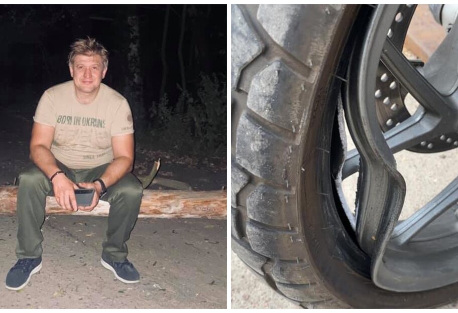 Александр Данилюк попал в ДТП на мотоцикле - подробности - фото - фото 1