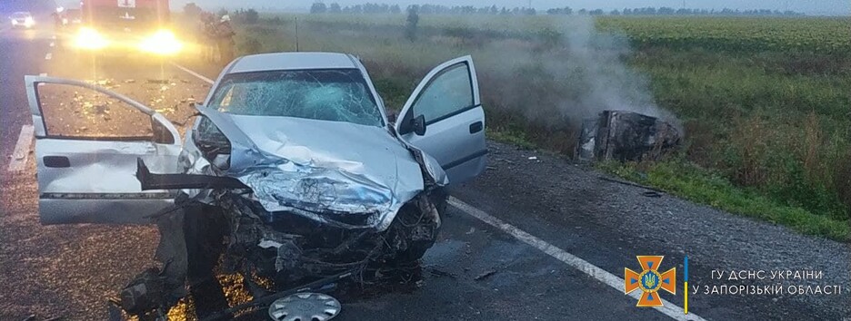 Автокатастрофа на Запорожье: погибли трое детей и двое взрослых (фото)