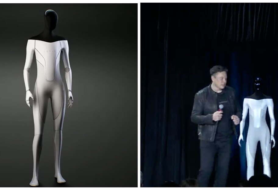 Tesla Bot что известно о роботе Илона Маска фото видео. 