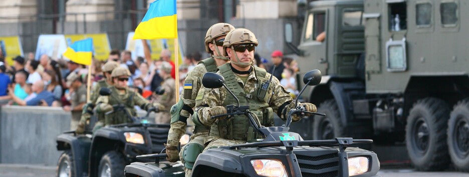 У Києві військовий парад до Дня Незалежності показуватимуть на вокзалі