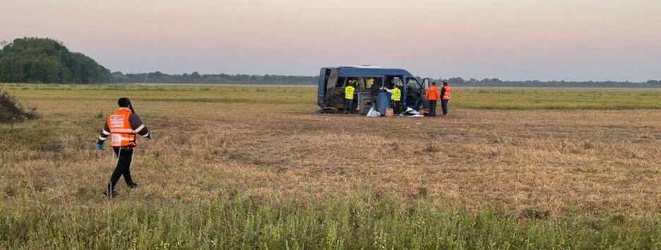 В Киевской области в ДТП попал микроавтобус с хасидами: погиб гражданин Израиля (фото)