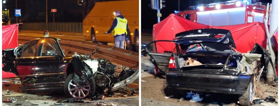 У Польщі в ДТП загинули українці: BMW розлетівся на шматки (фото)