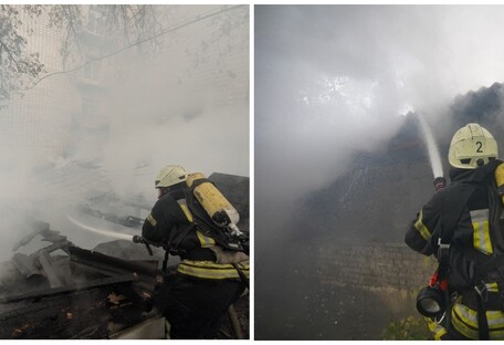В центре Киева вспыхнул пожар: горел Институт урологии 