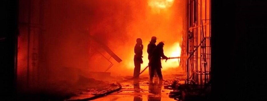 Пожар на коксохимическом заводе в Авдеевке: причина и фото 